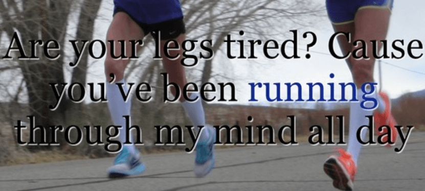 running pick up lines